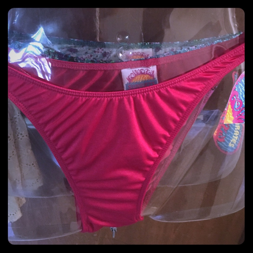 Sunset bikini bottom size small new